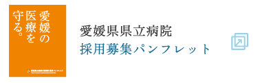 愛媛県県立病院採用募集パンフレット